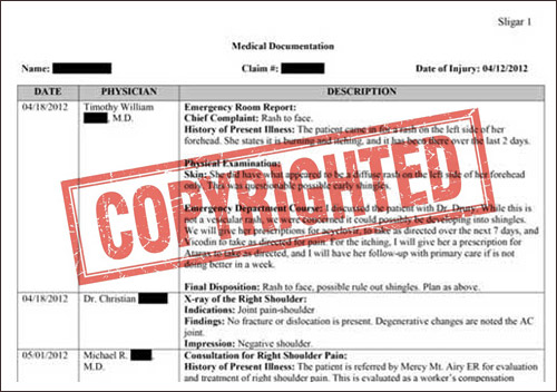 Medical Record Summary - Samples