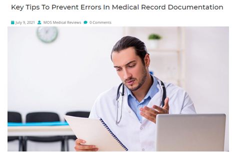 medical record documentation