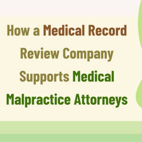 How A Medical Record Review Company Supports Medical Malpractice Attorneys [Infographic]