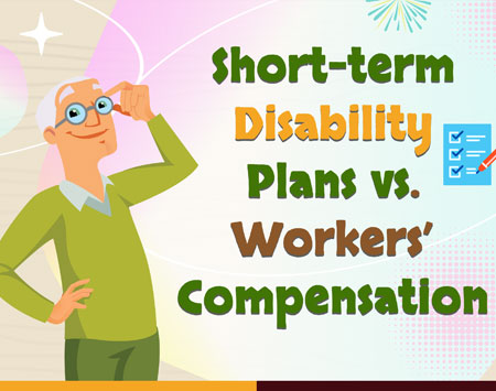 Short-term Disability Plans vs Workers’ Compensation [Infographic]