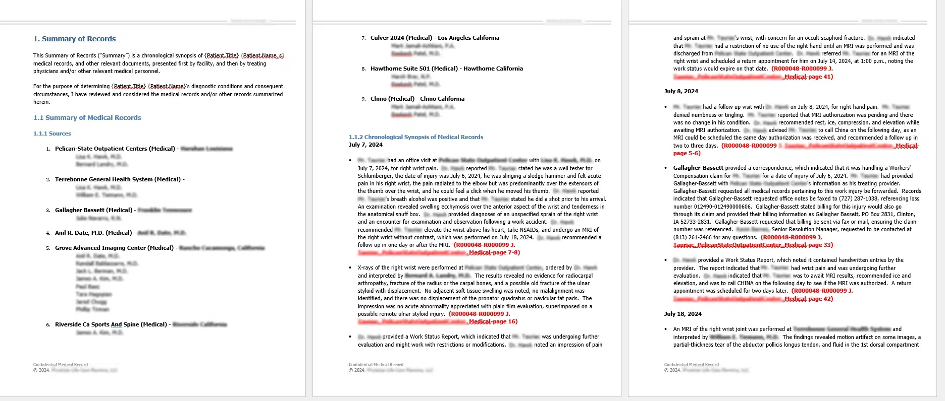 Comprehensive Reports Comprehensive Reports