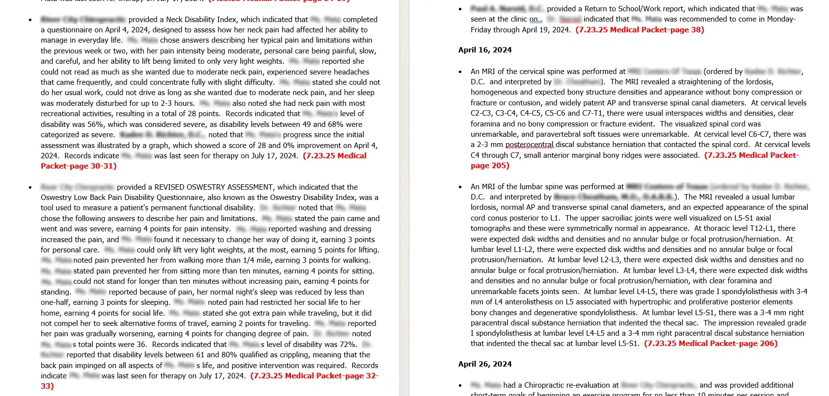 Medical Record Summarization Medical Record Summarization